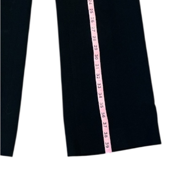 LOFT Julie Size 8 Black Pleated Trousers Pants - Picture 2 of 9